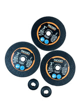Load image into Gallery viewer, CLEARANCE RIDGID Metal Cut-Off Wheel Set (3-Piece)