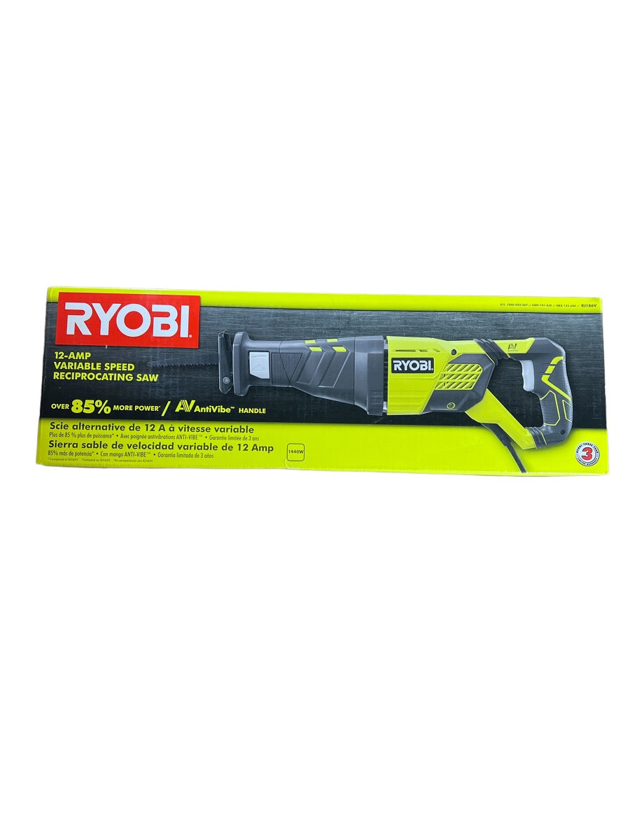 RYOBI 12 Amp Corded Reciprocating Saw