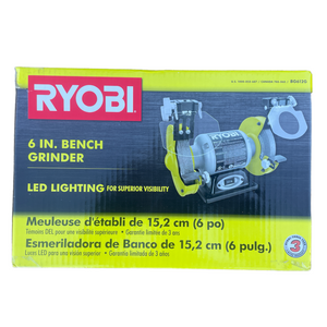 RYOBI BG612G 2.1 Amp 6 in. Grinder with LED Lights