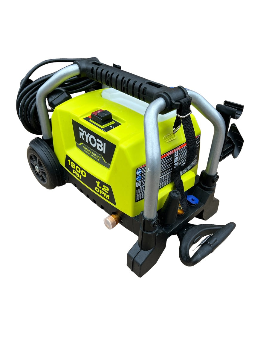 1900 PSI 1.2 GPM Cold Water Wheeled Electric Pressure Washer - Factory ...