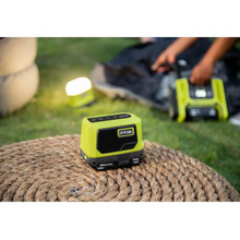 Load image into Gallery viewer, ONE+ 18-Volt Cordless 3-Tool Campers Kit with Area Light, Bluetooth Speaker, and 4 in. Clamp Fan (Tools Only)